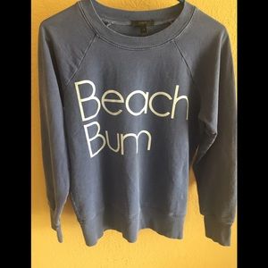 J Crew Beach Bum Sweatshirt